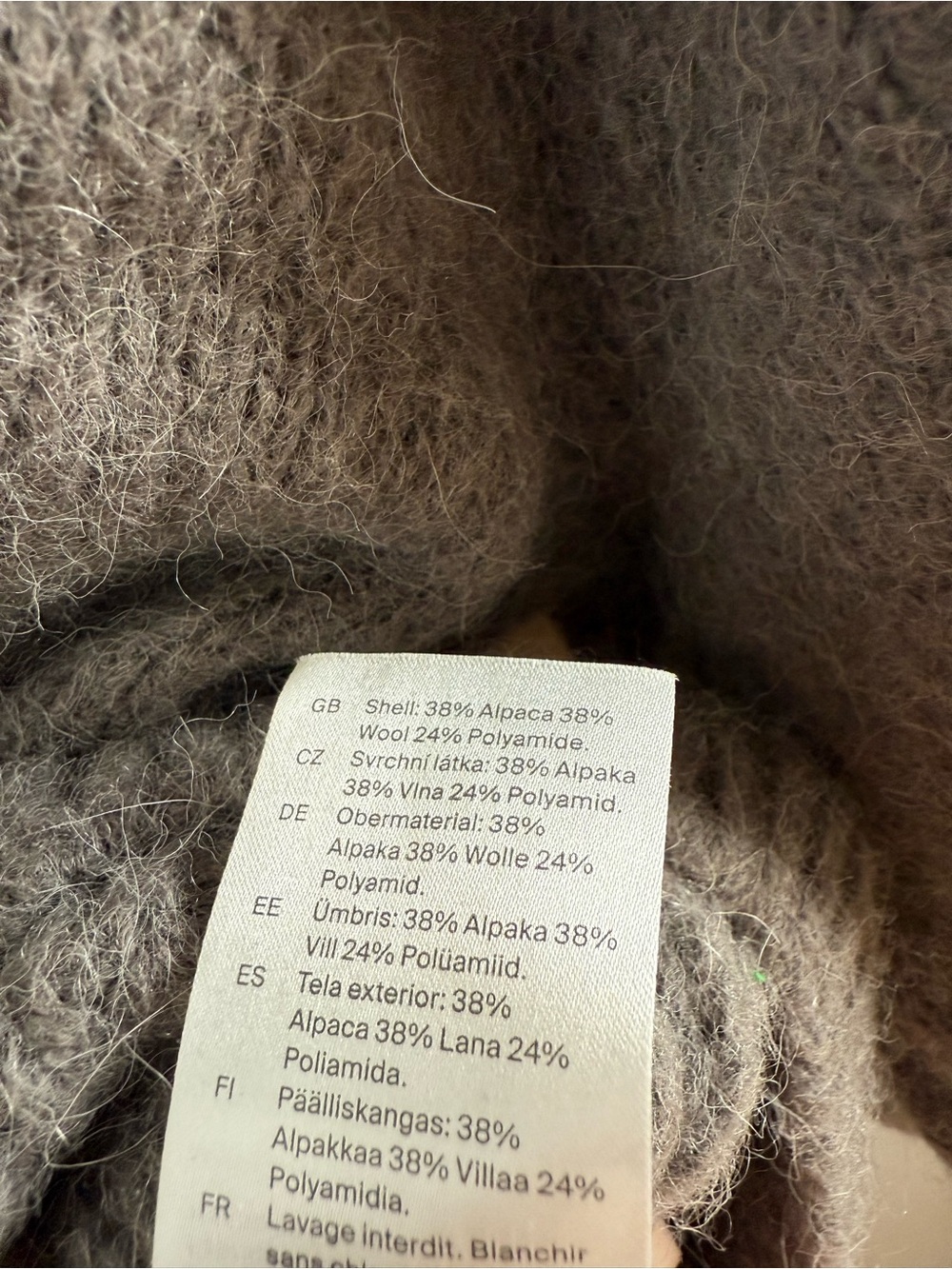 COS Sweater Alpaca Wool Blend - Picture 4 of 5